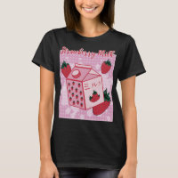 Lait de fraise Japonais Rétro 90s Anime Fruit Aes
