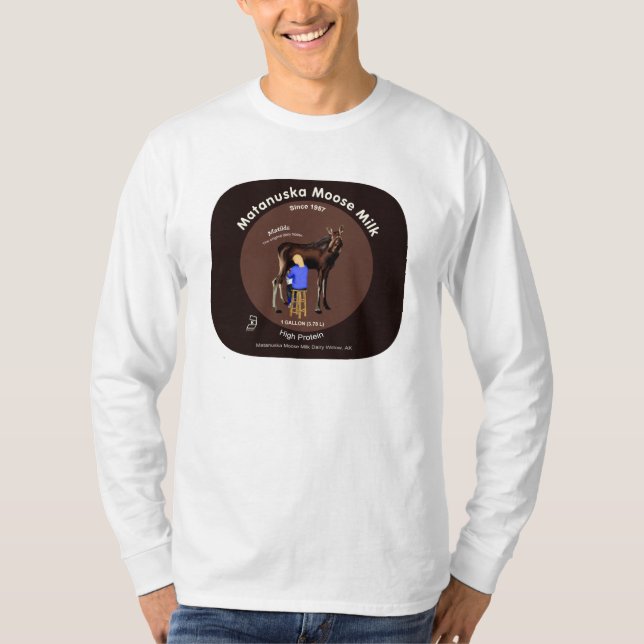 T-shirt Lait d'orignal Matanuska (Devant)