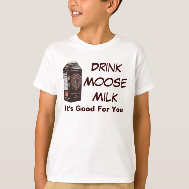 T-shirt Lait d'orignal Matanuska (Devant)