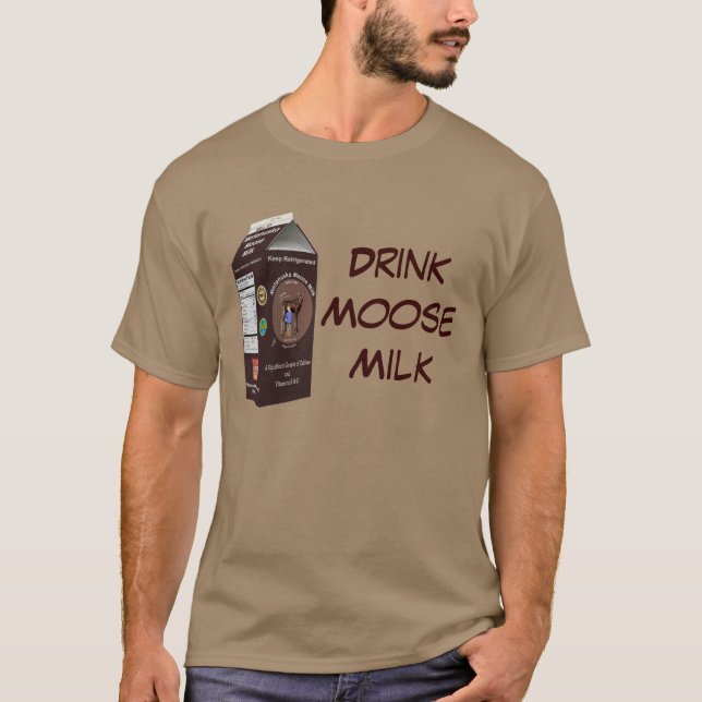 T-shirt Lait d'orignal Matanuska (Devant)