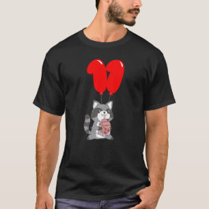 T-shirt Lait fraise Raccoon 11e anniversaire Enfants Ballo