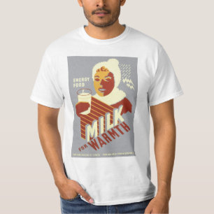 T-shirt Lait pour la chaleur