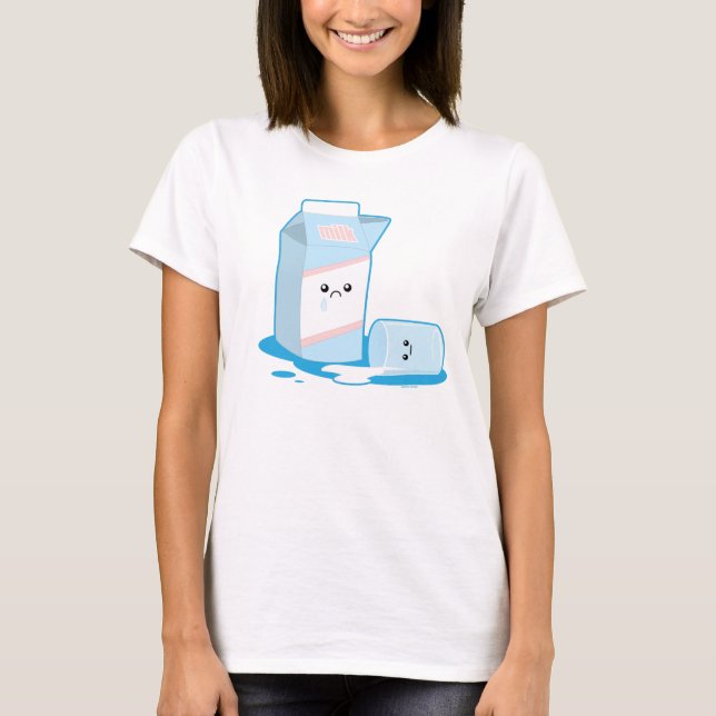 T-shirt Lait renversé (Devant)