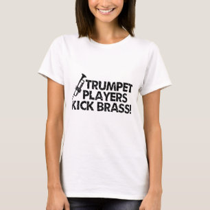 T-shirt Laiton de coup-de-pied de trompettistes !