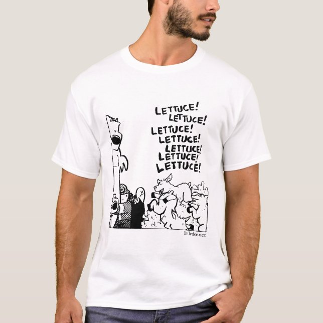 T-shirt laitue ! laitue ! laitue ! (Devant)