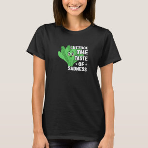 T-shirt Laitue Le Goût De La Tristesse Végétalien Végétal