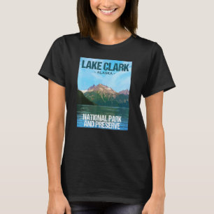 T-shirt Lake Clark National Park Alaska Poster Design