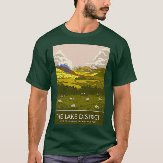 T-shirt Lake District Helvellyn de Penruddock