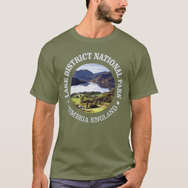 T-shirt Lake District NP (Devant)
