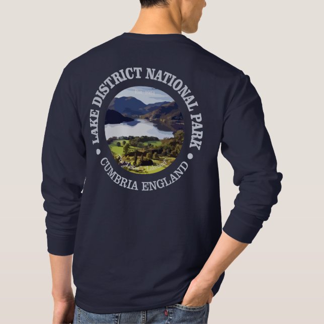T-shirt Lake District NP (Dos)