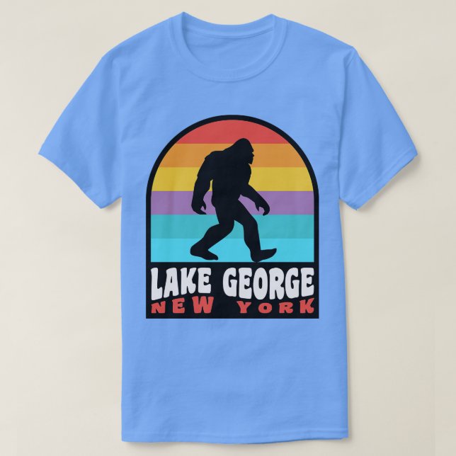 T-shirt Lake George Adirondacks New York (Design devant)
