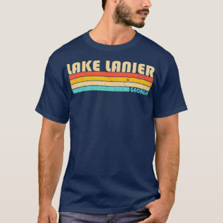 T-shirt LAKE LANIER GEORGIA Funny Fishing Camping Summer