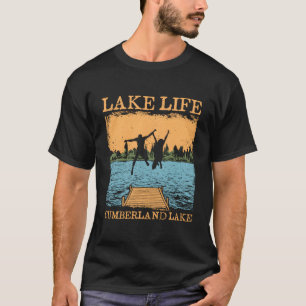 T-shirt Lake Life Cumberland Lake Natation Kentucky Swimme