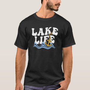 T-shirt Lake Life Wavy Cool Lake House Party ou Bacheloret