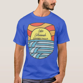 T-shirt Lake Lillinonah Connecticut CT Sunset Vacances Sou