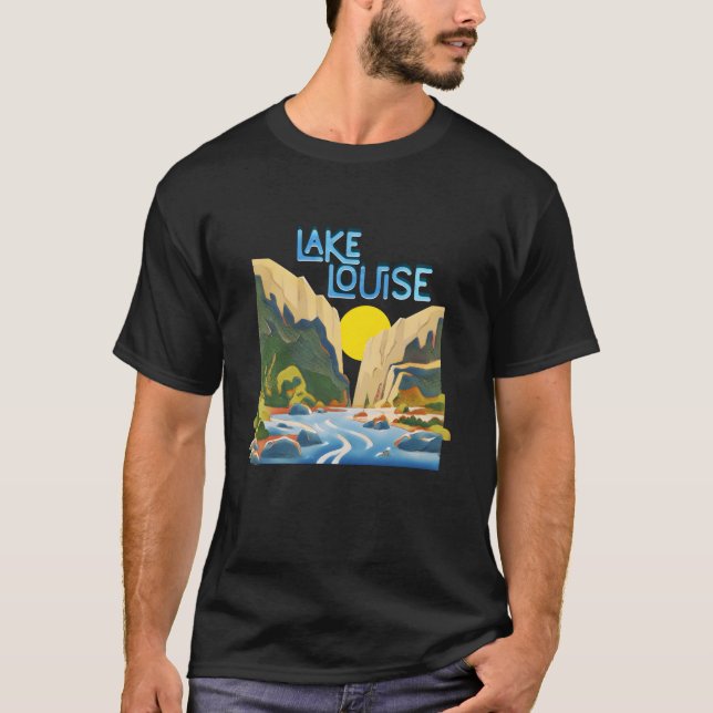 T-shirt Lake Louise Banff National Park Alberta Canada (Devant)