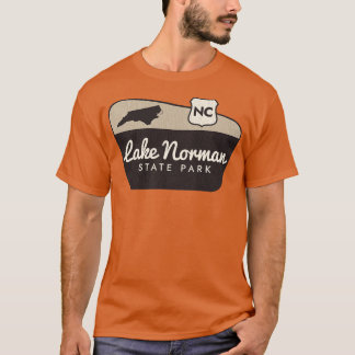 T-shirt Lake Norman State Park North olina Affiche de bien