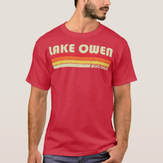 T-shirt LAKE OWEN WISCONSIN Funny Pêche Camping Été G