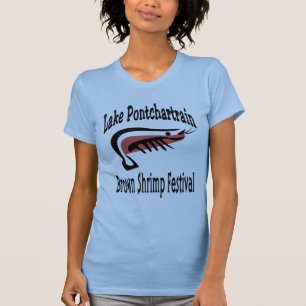 T-shirt Lake Pontchartrain Festival Brown de crevettes