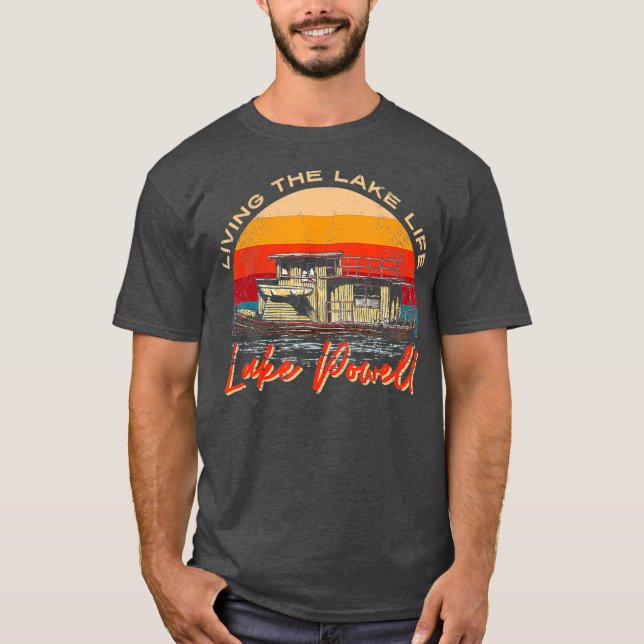 T-shirt Lake Powell Lake Life Living Lake Life (Devant)