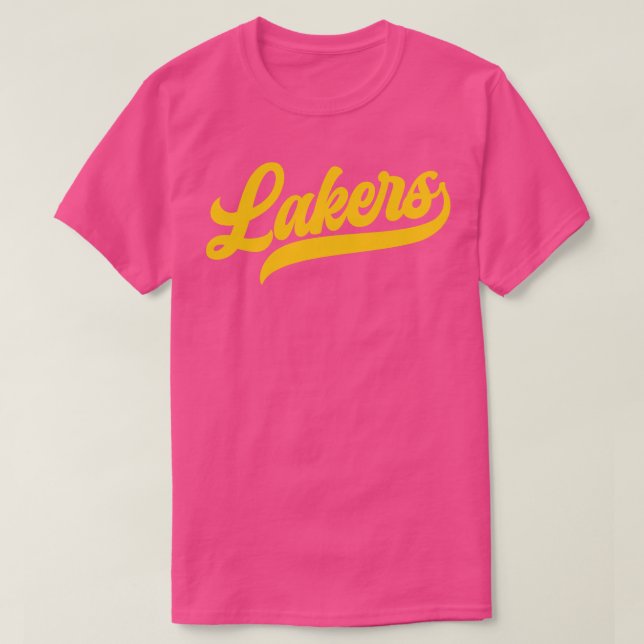 T-shirt Lakers Retro LA Lakers Basket (Design devant)