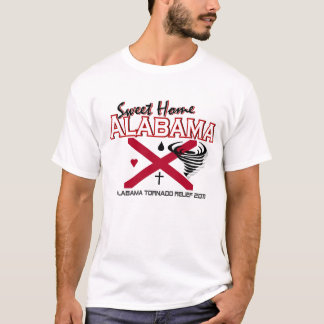 T-shirt L'Alabama à la maison doux