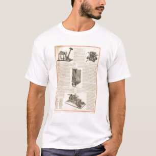 T-shirt L'alarme d'incendie et le télégraphe américains
