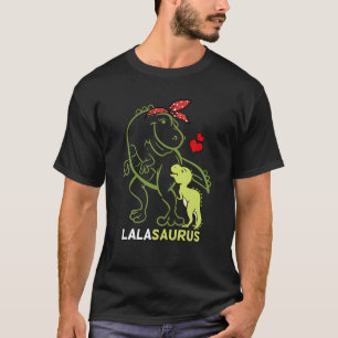 T-shirt Lalasaurus Lala Tyrannosaurus Dinosaur Bébé Mère