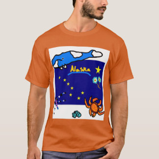 T-shirt L'Alaska et ses symboles