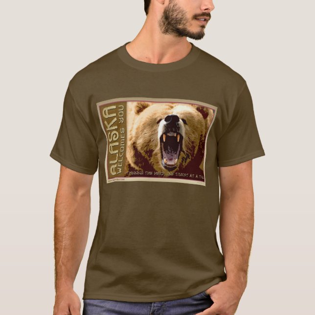 T-shirt L'Alaska vous accueille (Devant)