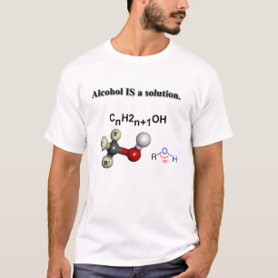 T-shirt L'alcool EST une solution !