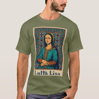 T-shirt Lalla Lisa - Mona Lisa avec mosaïque marocaine S