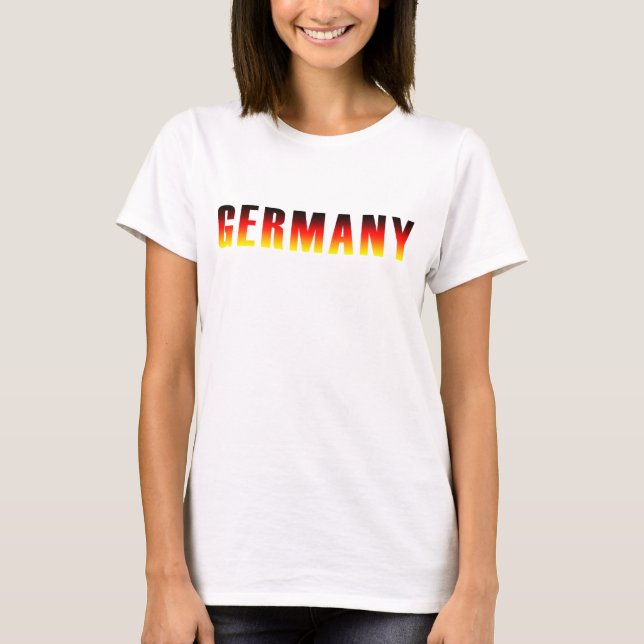 T-shirt L'Allemagne 04 (Devant)