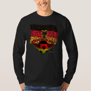 T-shirt L'Allemagne brise douille nanoe des hommes du