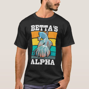 T-shirt l'Alpha de Betta pour un expert en poisson combatt