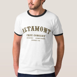 T-shirt l'altamont libèrent le concert