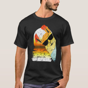 T-shirt Lama Alpaga Drôle Avec Lunettes De Soleil