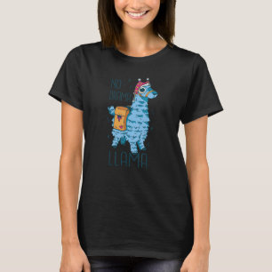 T-shirt Lama drôle, pas de lama drama
