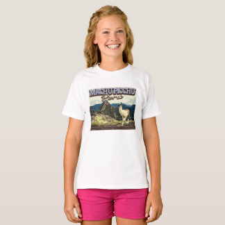 T-SHIRT LAMA - MACHU PICCHU PÉROU
