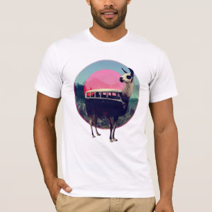 T-shirt Lama Van