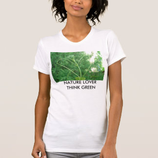 T-SHIRT L'AMANT DE NATURE PENSENT LE VERT