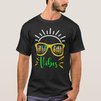T-shirt L'ambiance de la journée sur le terrain Lunettes d