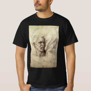 T-shirt L'Âme damnée de Michel-Ange, Tête d'homme