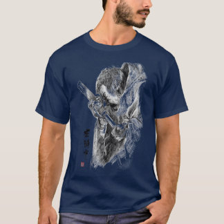 T-shirt Lame de dessin Zatoichi