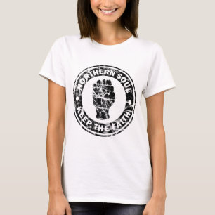 T-shirt L'âme du Nord griffonné Vintage