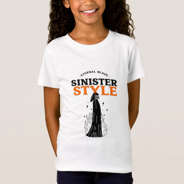 T-Shirt Lame éternelle - Style sinistre (Devant)