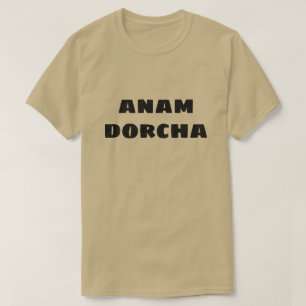T-shirt L'âme noire de l'anam dorcha gaélique écossais