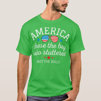 T-shirt L'Américain choisit le garçon qui n'a pas bourré