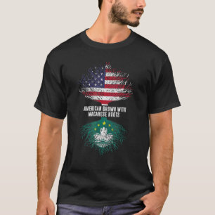 T-shirt L'Américain Cultive Avec Des Racines Macanaises Dr