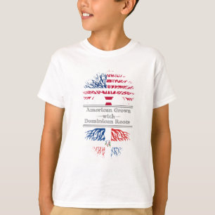 T-shirt L'Américain développé avec le Dominicain enraci